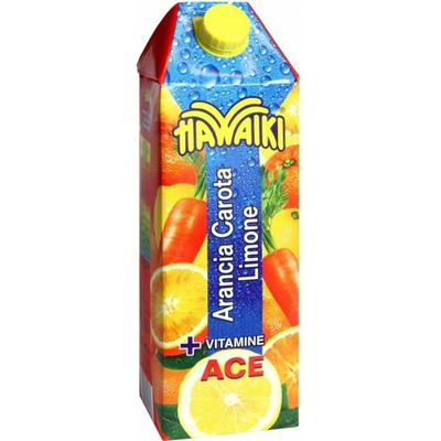 Hawaiki džús z pomaranča mrkvy a citróna bez cukru 1 l