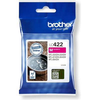 Brother Мастило BROTHER LC422, Magenta (LC422M)