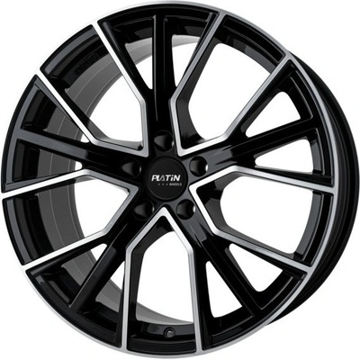 Platin P102 8x18 5x112 ET48 black polished