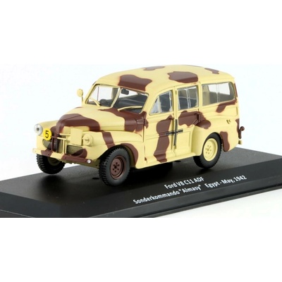 DeAgostini Ford V8 C11 ADF Sonderkommando Almasy 1942 časopis Vojenské automobily s modelem 36 1:43