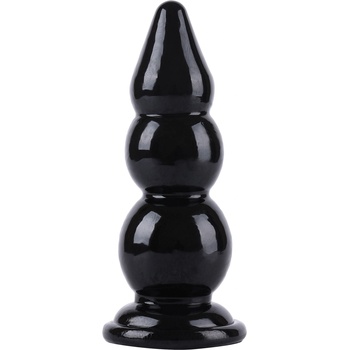 Hidden Desire Extreme Buttplug Balls XL 23cm Black