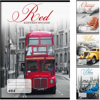 Тетрадка Junior Black and White А4 60л. ред (1120692-16464NS)