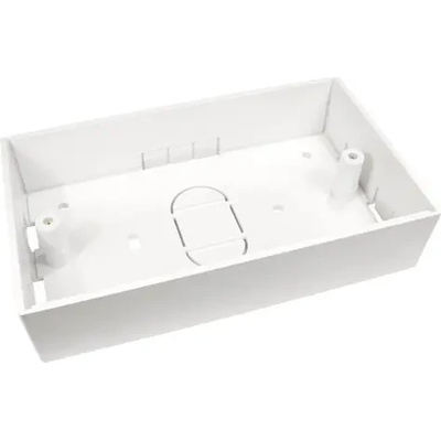Brand-Rex Кутия 32mm Deep Double Gang Backbox (for UK style 86mm x 146mm faceplates) WHITE (MMCDGBB32002)