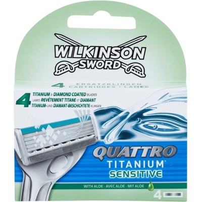 Wilkinson Sword Quattro Essential 4 Precision Sensitive Резервни остриета 4 бр
