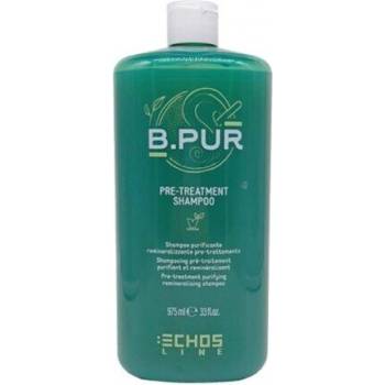 Echosline Пре-шампоан с бяла глина за дълбоко почистване Echosline B. PUR Pre-Treatment Shampoo 1000мл