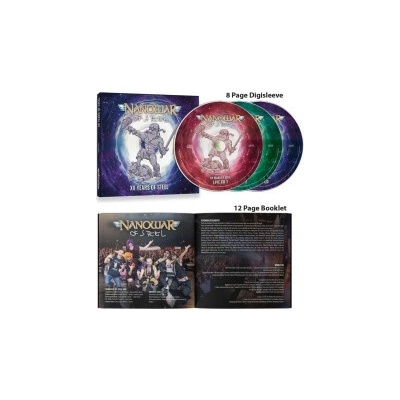 Nanowar Of Steel - XX Years Of Steel Digipack 3 CD