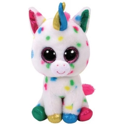 TY Toys Плюшена играчка TY Toys Beanie Boos - Еднорог Harmonie, 15 cm (TY36898)