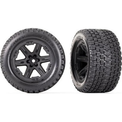 Traxxas колело 2.8", джанта RXT черен, гума Gravix (2)