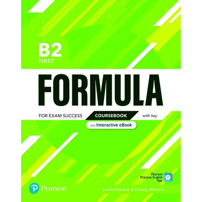 Formula B2 First Coursebook with key with student online resources + App + eBook