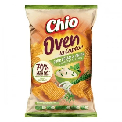 Chio Чио Чипс печен сметана и лук 100гр