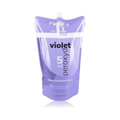 Fanola No Yellow Violett Cremeoxyd 1,5% Barva vlasů Unisex 1000 ml