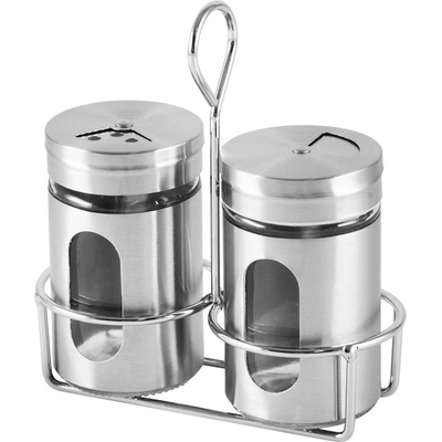 Royal Kitchen 126726 Súprava koreničiek 2 ks so stojanom, nerezové