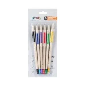 Goomby Моливи дървени HB Soft Grip 6 броя