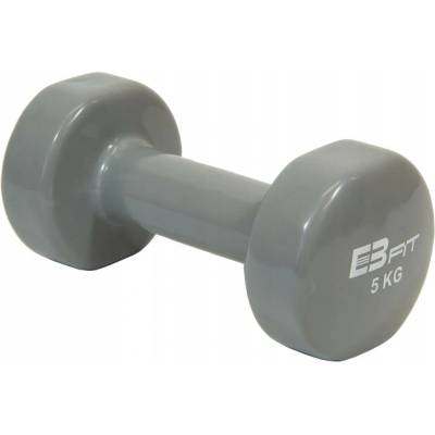 Enero potažené pogumované činky s pevnou hmotností 1 x 5 kg