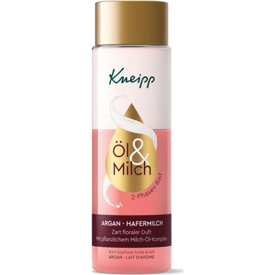 KNEIPP Arganový olej & Ovesné mléko Dvoufázový koupelový olej 250 ml