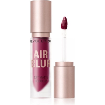 Revolution Beauty Air Blur Liquid Lipstick леко течно матиращо червило цвят Rosewood 3.5ml