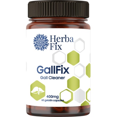 HerbaFix GallFix, 400 mg, 60 желатинови капсули, HerbaFix