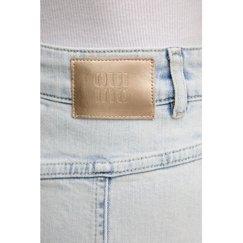 OUI Дънкова пола oui в синьо среднодълга със стандартна кройка 92888 (92888)