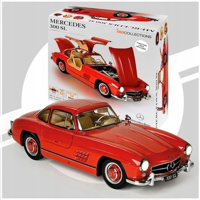 Mercedes-Benz 300 SL 1955 červenáSTAVEBNICEIXO 1:8 – Zboží Mobilmania