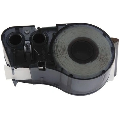 Compatible Brady M21-750-595-WT / 142797, винил, 19.05 mm x 6.40 m, черен печат / бял фон, съвместима лента (RL-BD-M21-750-595--BK/WT)