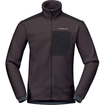 Norrøna Мъжко поларено яке Norrøna Trollveggen Warm3 Jacket Fleece jacket - Phantom (005-6809-0213)