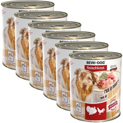 Bewi Dog bohaté na hydinu 6 x 800 g
