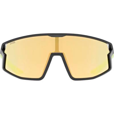uvex Детски слънчеви очила Uvex Kid's Skyryse Jr. Cat. 3 Sunglasses - Black / Yellow Matt / Mirror Yellow - размер One Size (205-6991-0111)