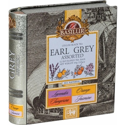 Basilur Earl Grey Book Assorted 32 x 2 g