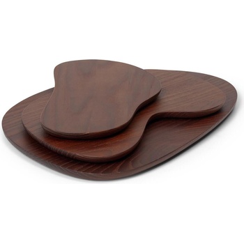Ferm Living Дъски за рязане Cairn тъмнокафяви 3 бр (1104266298)