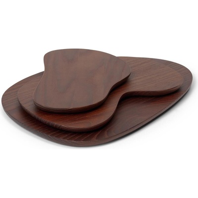 Ferm Living Дъски за рязане Cairn тъмнокафяви 3 бр (1104266298)