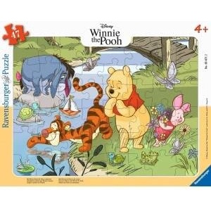 Ravensburger Kids Puzzle Discovering Nature with Winnie the Pooh (47 pieces, frame puzzles)