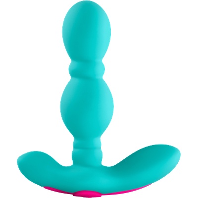 FEMMEFUNN Вибриращ анален щепсел Funn Plug Turquoise (13, 3 cm)