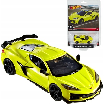 Mattel Hot Wheels Prémiové auto '23 CORVETTE Z06 HMD48 1:43