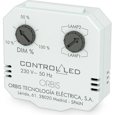 CONTROL LED - Univerzálny stmievač osvetlenia s pamäťou, 230V