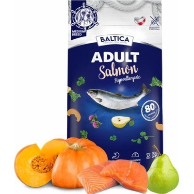 Baltica Excellent Hypoallergenic Adult medium breeds Salmon 3 kg