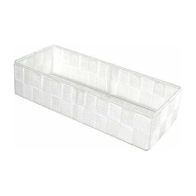 Compactor Úložný organizér do zásuvky TEX košík L 30 x 12 x 7 cm biely