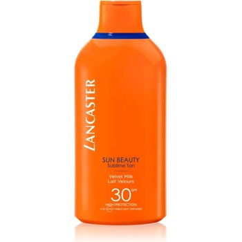 Image 1 of Lancaster Sun Beauty Velvet Milk мляко за загар SPF 30 400ml