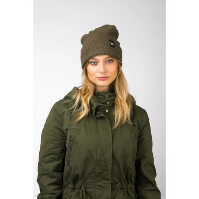 VFstyle Pletená čiapka Elegant khaki