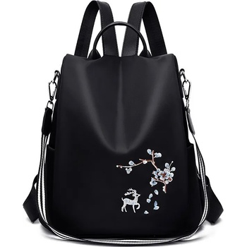 Disu Дамска раница, Disu GT347, против кражба, черна (GT347)