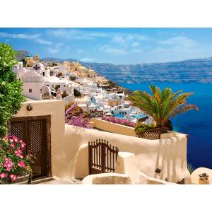 Castorland - Puzzle Santorini, Greece - 2 000 piese