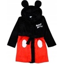 Detský župan s kapucňou Mickey Mouse s ušami