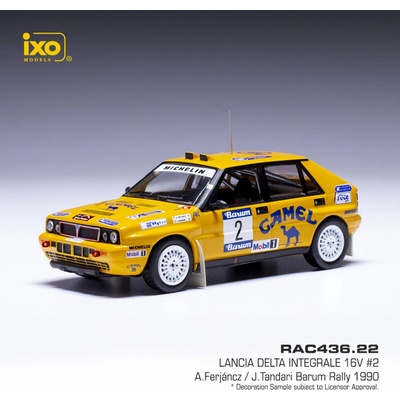 IXO Lancia Delta Integrale 16V Barum Rally 1990 2 Ferjáncz Tandari 1:43