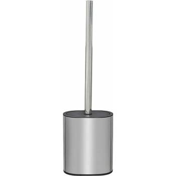 Fired Up Corporation Kartáč na WC s držákem leštěná ocel a černý