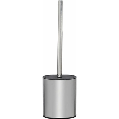 Fired Up Corporation Kartáč na WC s držákem leštěná ocel a černý