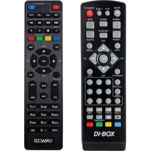 DI-WAY di-box dvb-t2 v3 hevc h. 265 - оригинален дистанционен контрол (di-box dvb-t2 v3 hevc h.265) Дистанционно