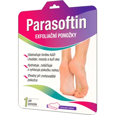 Naturprodukt Parasoftin exfoliační ponožky 1 pár – Zboží Dáma