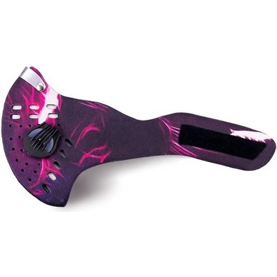 BASS Sportovní, antismogová maska s aktivním uhlíkovým filtrem N99, fialová BP-10403 – Sleviste.cz