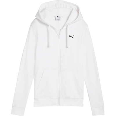 Puma Essentials Full Zip Hoodie TR biela čierna