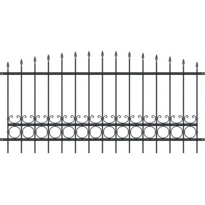 Kovové plotové pole PLP34 š. 2000 x v. 1200 mm
