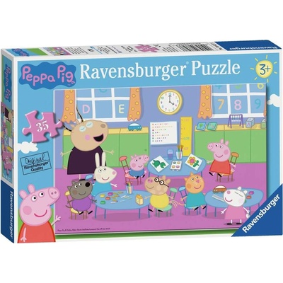 Ravensburger Prasátko Peppa a celá třída 35 dílků